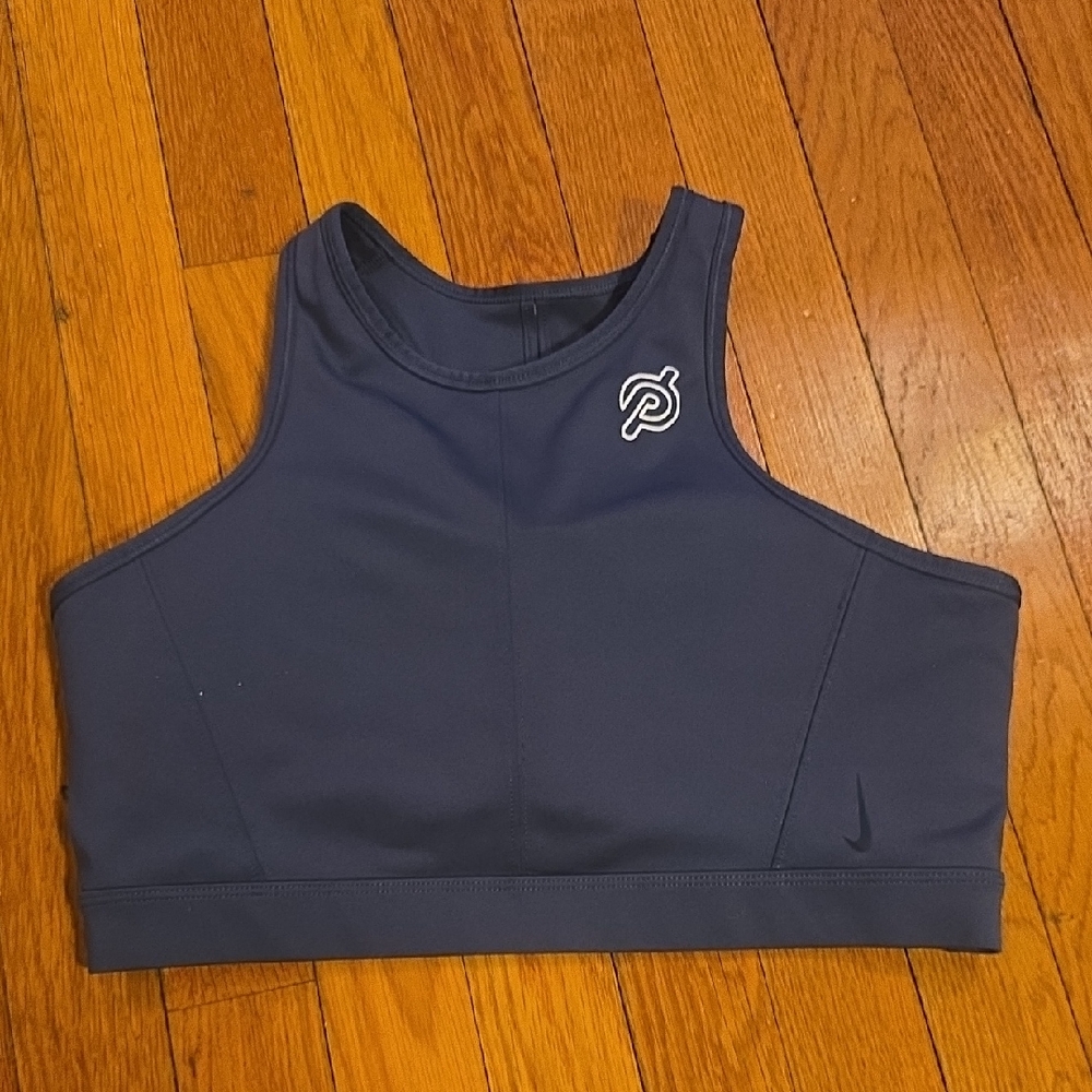 Nike Peloton Navy Blue Sports Bra